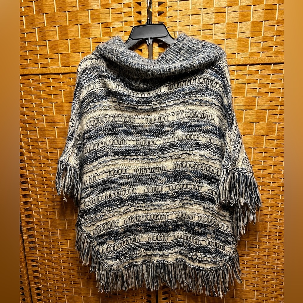 Westbound knit poncho